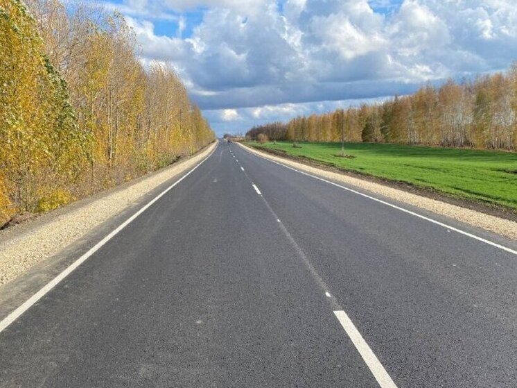 В Пензенской области отремонтировали стратегически важную дорогу между Бековским и Тамалинским районами