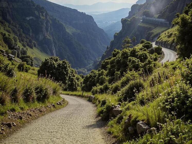 Пенсионер погиб в результате опрокидывания автомобиля в обрыв в Дагестане