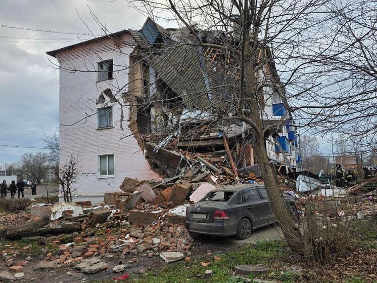 При взрыве газа в тульском поселке Куркино пострадало трое человек