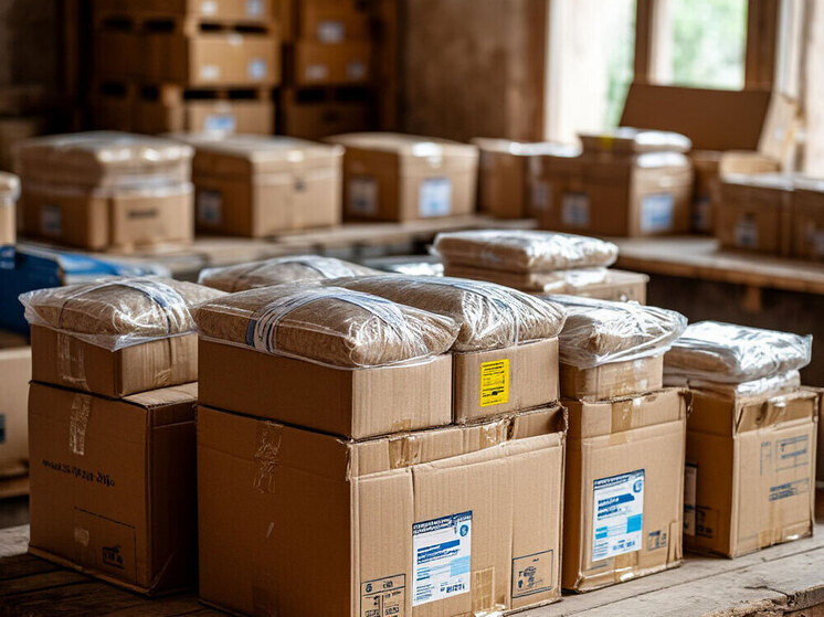 Медикаменты и средства гигиены передала АК «Ямал» семье из ДНР