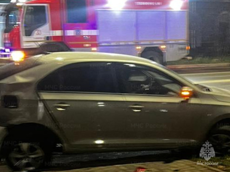 В центре Калуги в ДТП пострадали двое