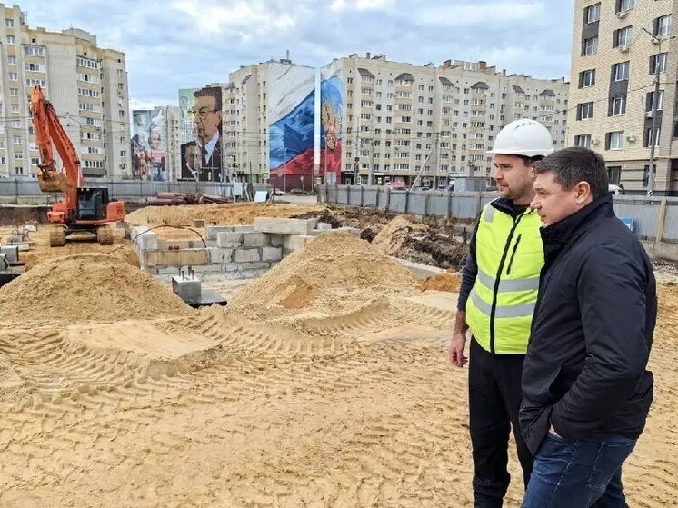 Глава региона лично проконтролировал ход строительства Центра культурного развития в Тамбове