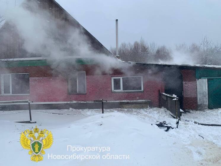 12-летняя девочка погибла при пожаре в Сузуне Новосибирской области