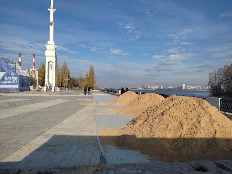 Воронежцы возмутились состоянием Адмиралтейской площади после строительных работ