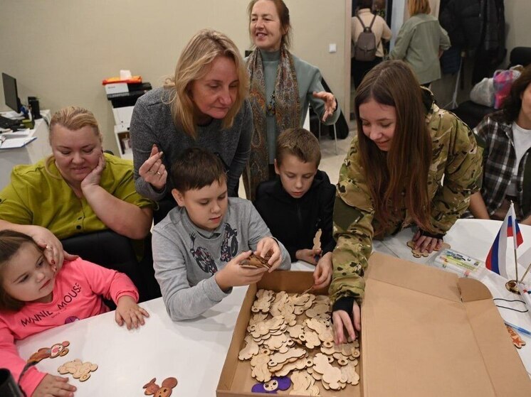 В Серпухове проводят мастер-классы для семей участников СВО