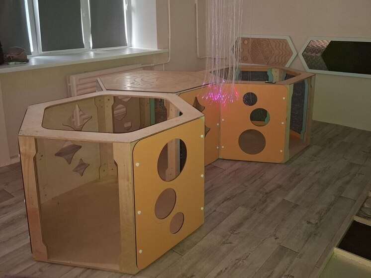 В Магнитогорске открылась сенсорная комната для детей с РАС