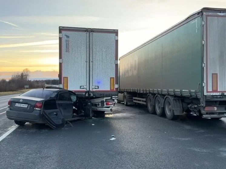 В Ярославской области легковушка «не заметила» стоящей фуры