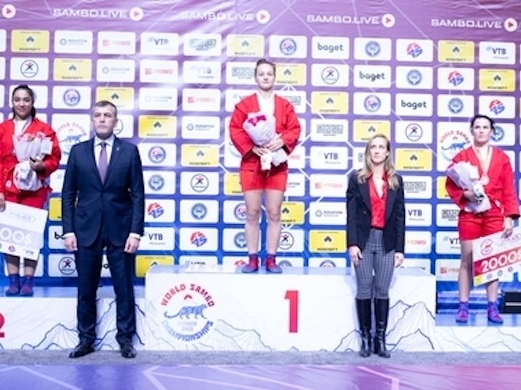 Челябинка Таисия Киреева стала чемпионкой мира по самбо