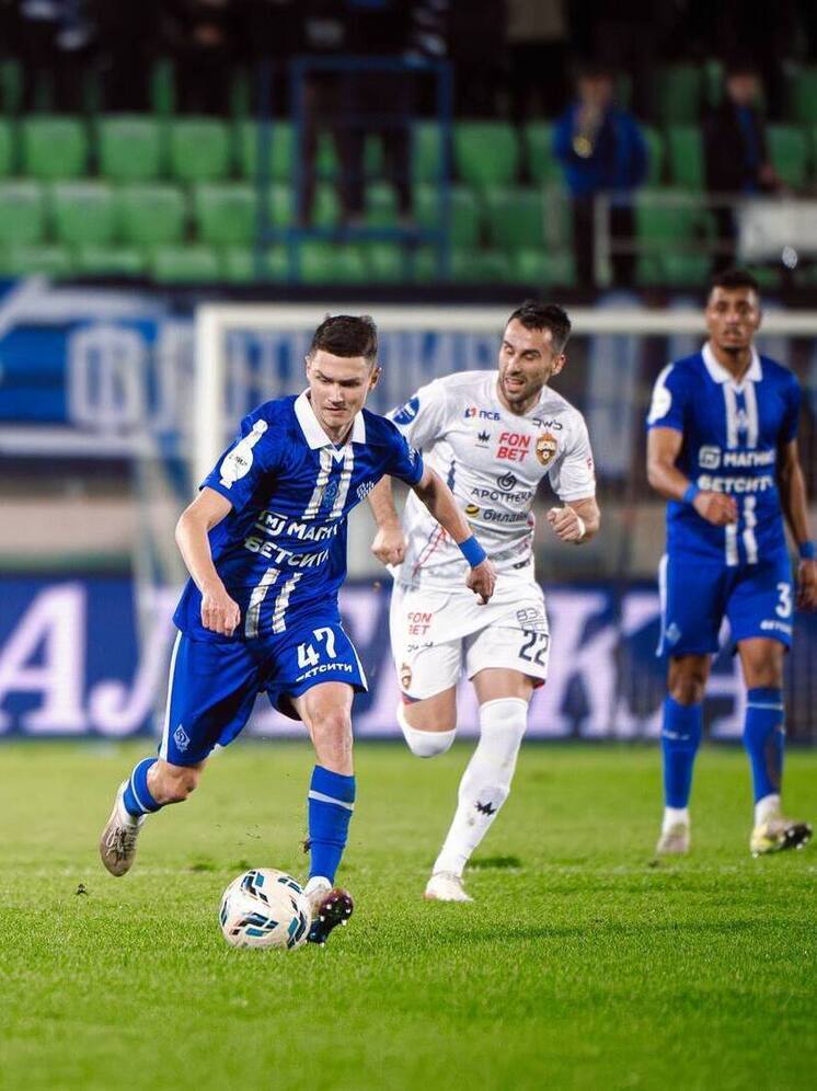 «Динамо» Махачкала проиграло ЦСКА в матче чемпионате России