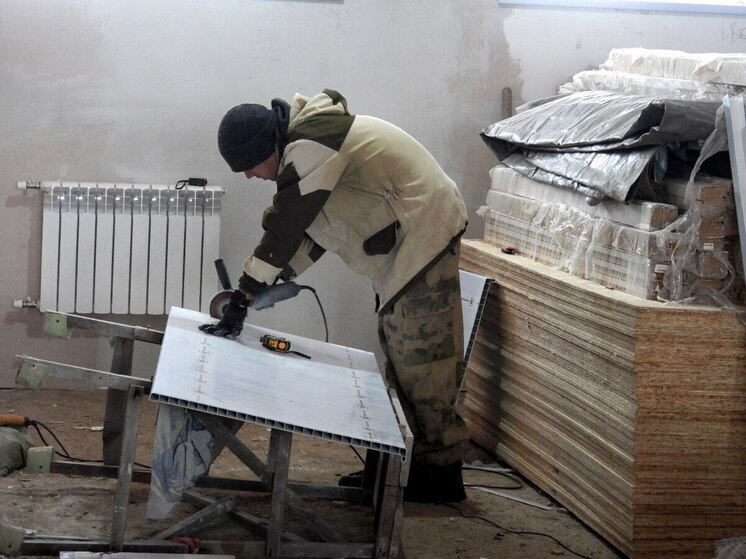 Лыжную базу «Старт» Николаевского района ремонтируют с отставанием от графика