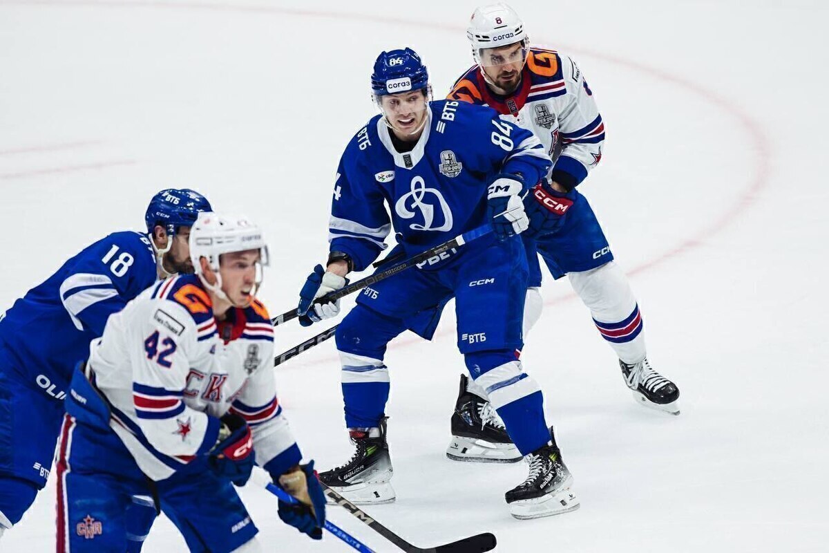 СКА прервал победную серию московского «Динамо» из шести матчей