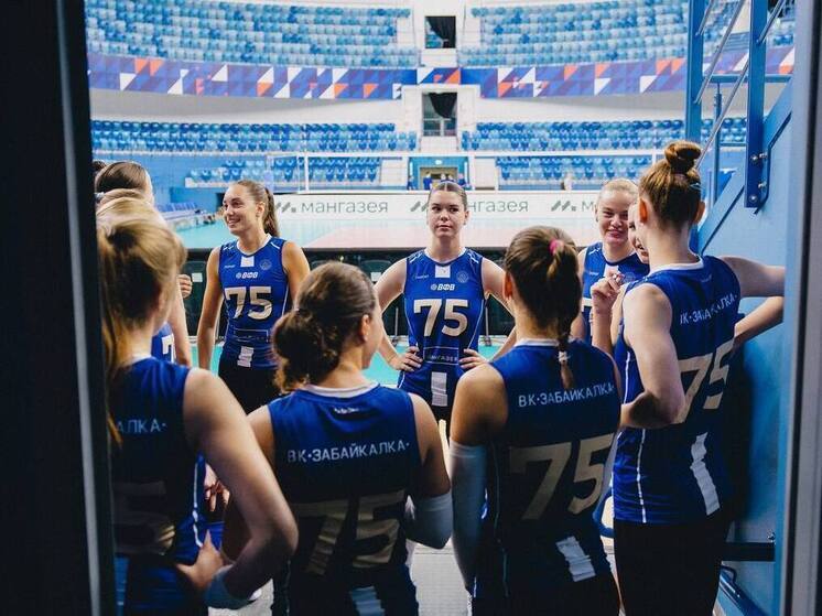 Забайкальцы приняли участие в чемпионате России по волейболу