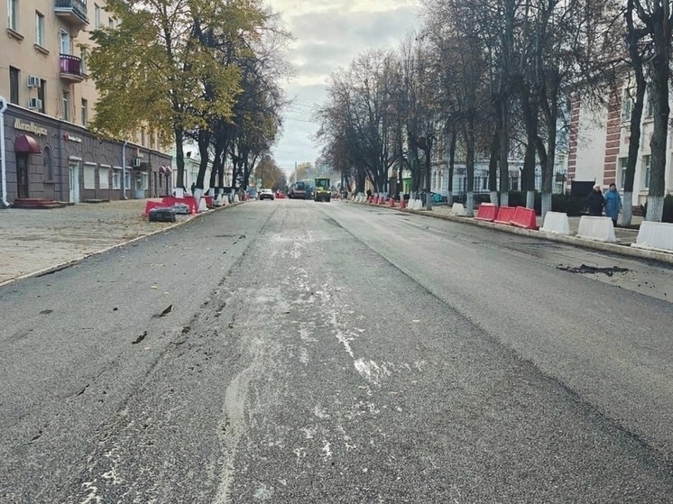 В Орле продолжается ремонт дорог