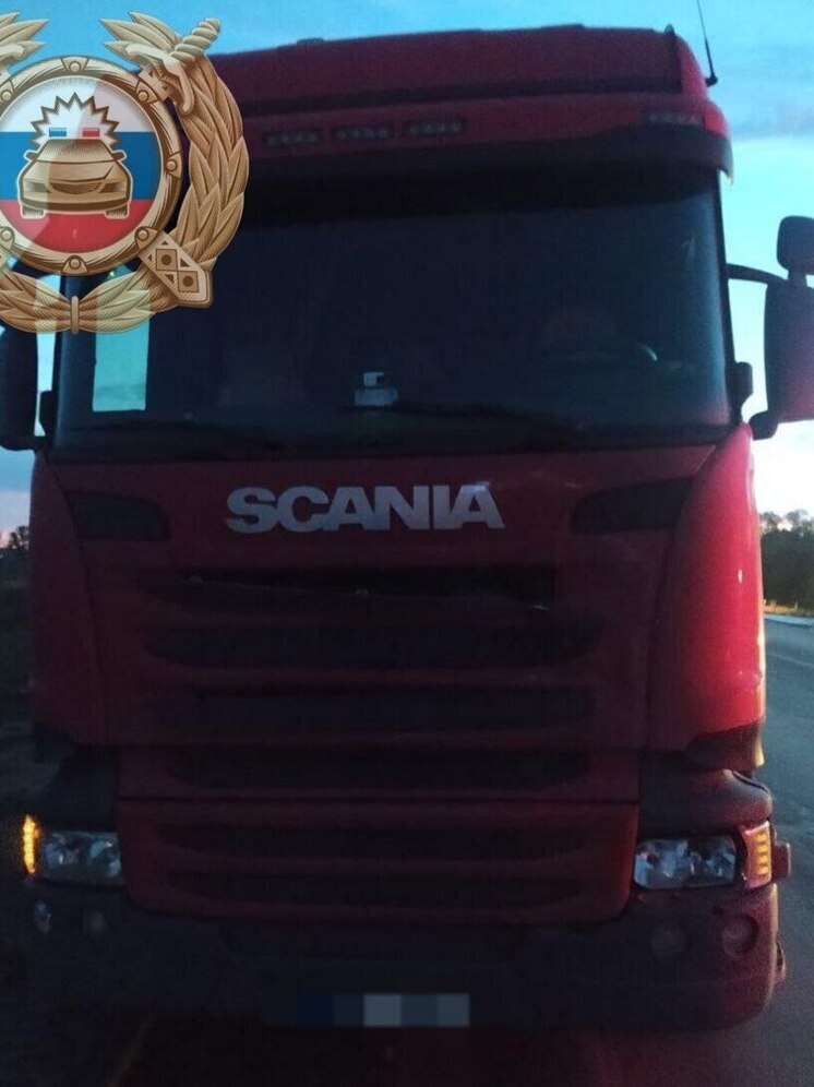 В Марксовском районе грузовик задавил пешехода