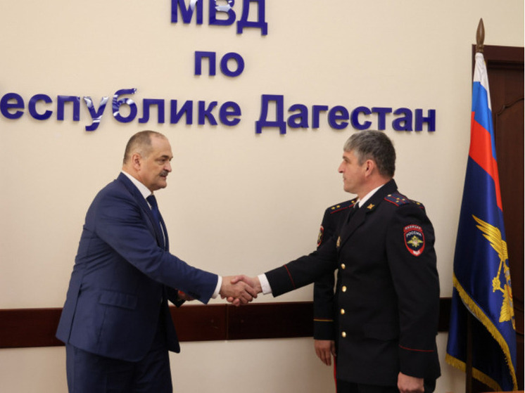 Меликов вручил государственные награды сотрудникам МВД Дагестана