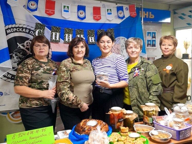 Патриотическая благотворительная ярмарка прошла в Хандыге