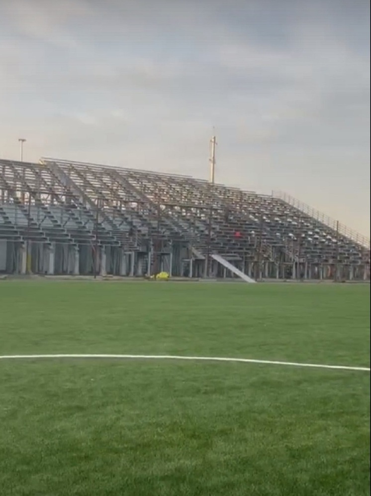 Новый стадион для костромского «Спартака» на Красносельском шоссе почти готов