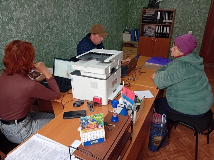 На Херсонщине в селе Дудчино мобильный социальный офис принял 19 заявлений