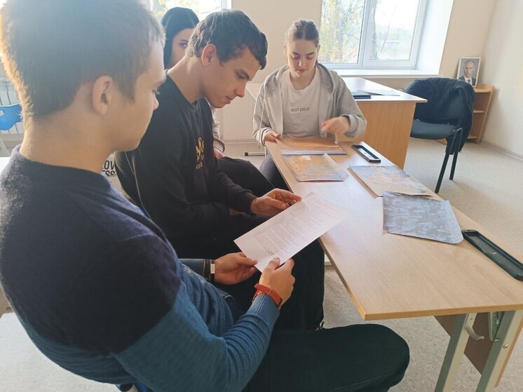 В херсонском селе Красное провели профориентационный урок «Россия - мои горизонты»