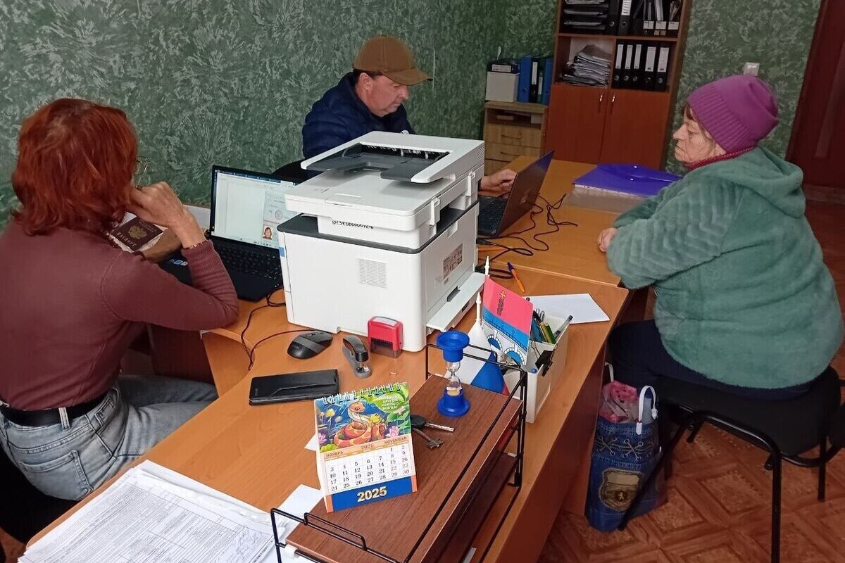 На Херсонщине в селе Дудчино мобильный социальный офис принял 19 заявлений