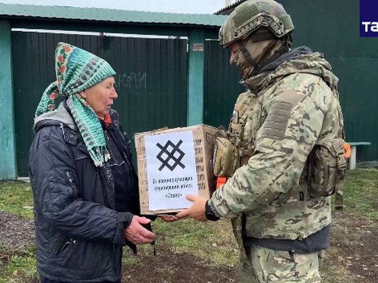 Группировка «Север» доставила гуманитарные наборы жителям Суджи