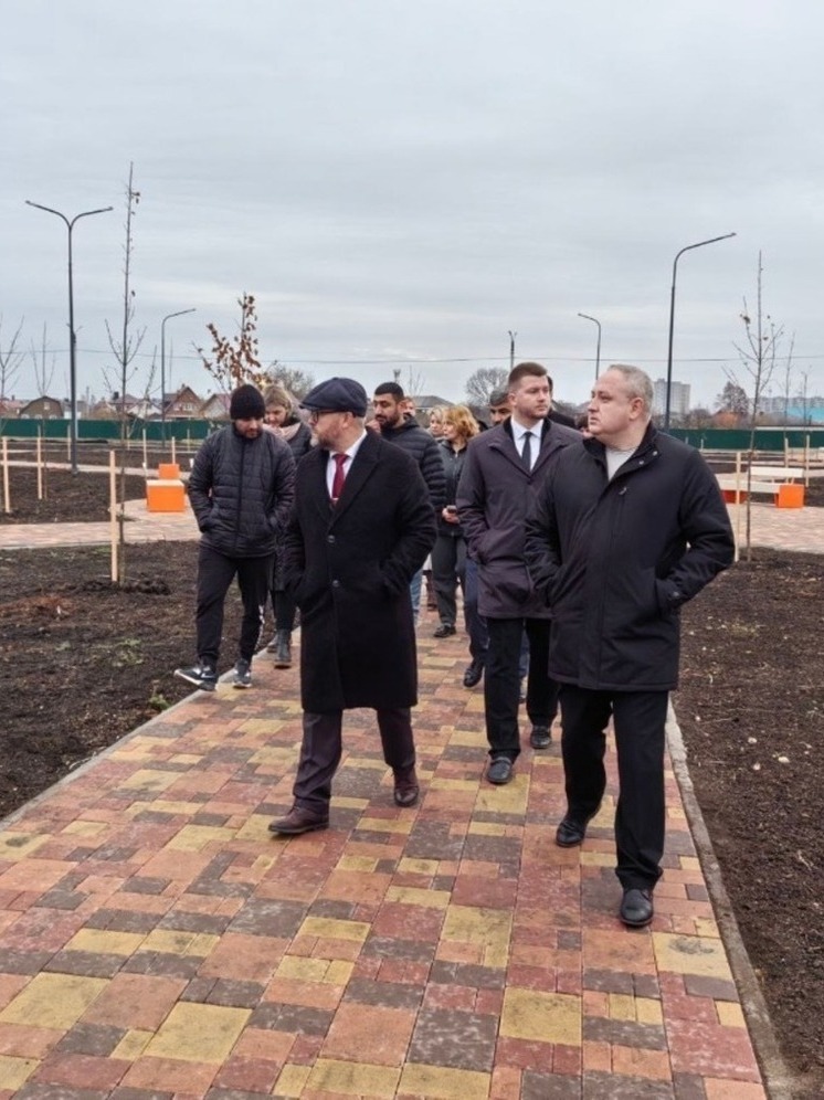 Скверы «Гармония» и «Семейный» в Тамбове готовят к открытию