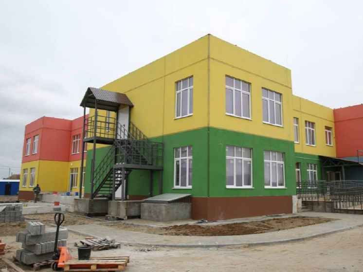 Дошкольное учреждение никак не могут достроить в Астраханской области уже 4 год