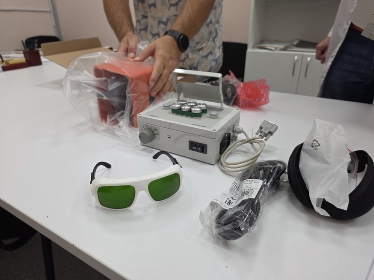 Лазерный аппарат появился в Виноградовской ЦРБ