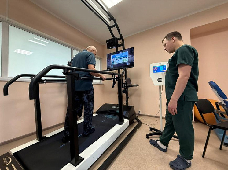 Более 500 человек прошли реабилитацию в новом отделении горбольницы № 5 Барнаула