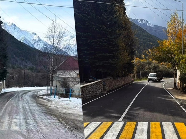 В КБР обновили дорогу, ведущую к нейтринной обсерватории