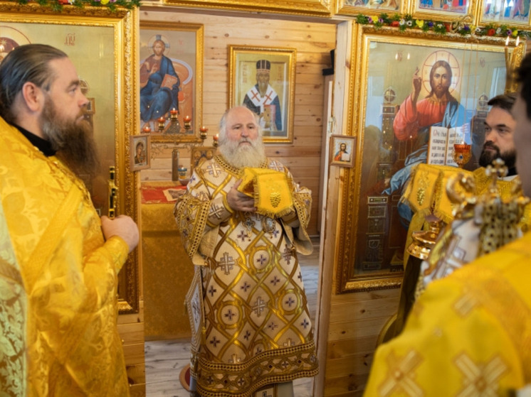 В Югре освятили храм в честь иконы Божией Матери «Неупиваемая Чаша»