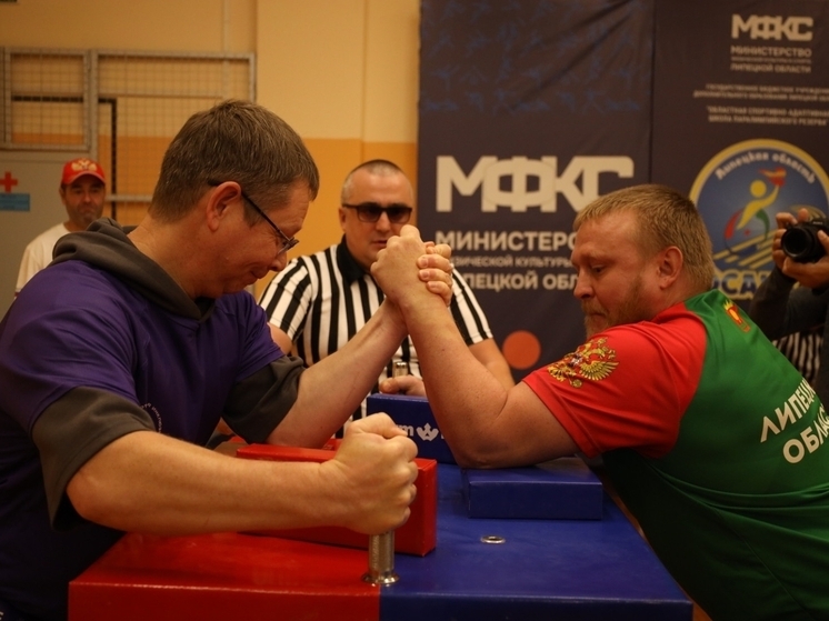 Четвертый этап МСИА Лиги по армрестлингу прошел в Липецке
