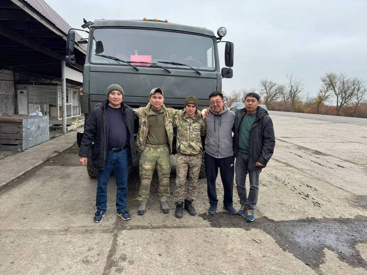 Калмыкия продолжает поддерживать бойцов на передовой