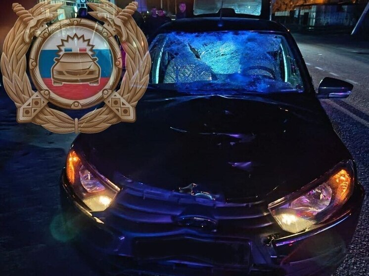 В Энгельсском районе легковушка наехала на пешехода