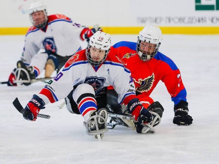 Тульские следж-хоккеисты дважды обыграли «Феникс» с разгромным счетом