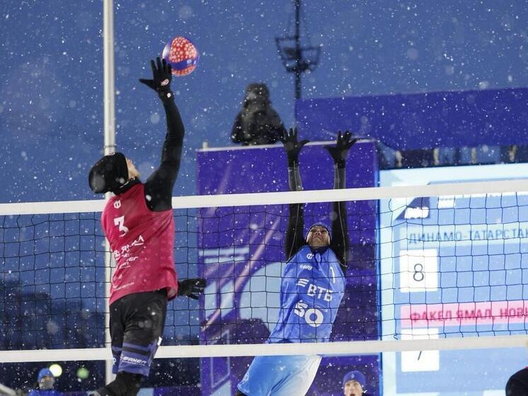 Новый Уренгой примет первый этап чемпионата РФ по волейболу на снегу