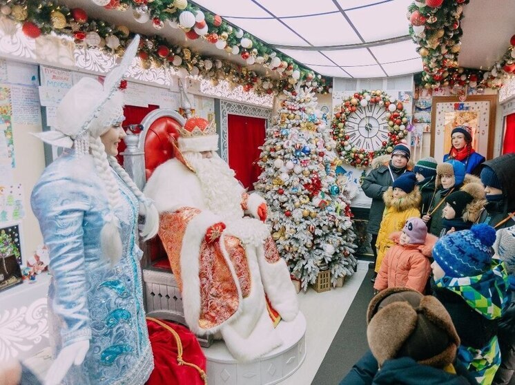 Поезд Деда Мороза 28 ноября прибудет в Забайкалье