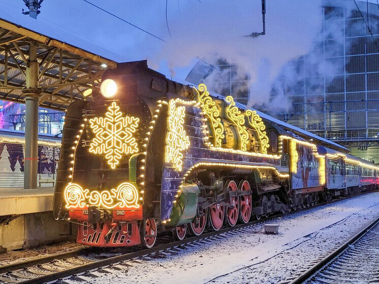 Поезд Деда Мороза прибудет в Кострому 29 декабря