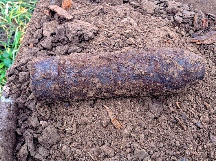 В Архангельске обезвредили артиллерийский снаряд времен интервенции