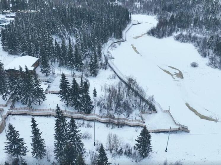 В Мужах вдоль реки открылась тропа здоровья