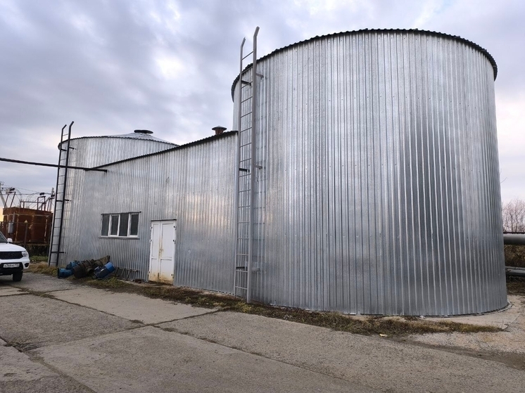 В Абатском идёт капитальный ремонт канализационных очистных сооружений