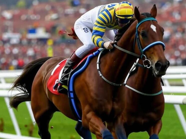 Жеребец из Дагестана победил на престижных скачках в Дубае