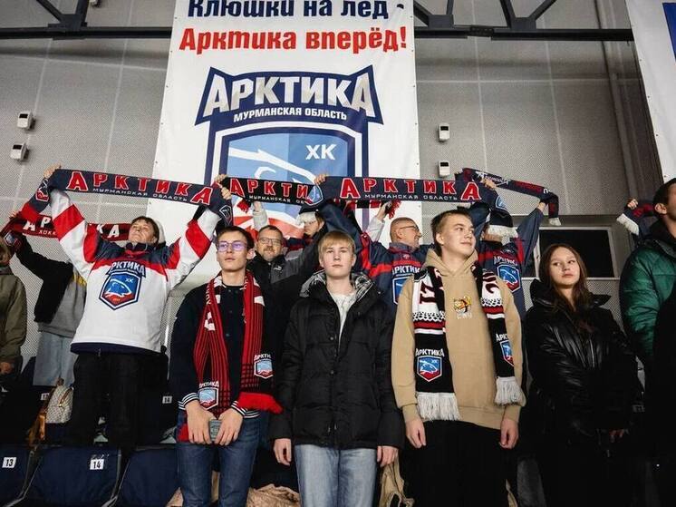 На домашнем льду 10 ноября встретятся ХК «Арктика» и ХК «Тверичи»