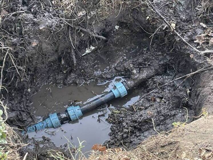 Специалисты из Дагестана устранили утечку на водоводе в подшефном селе Михайловка