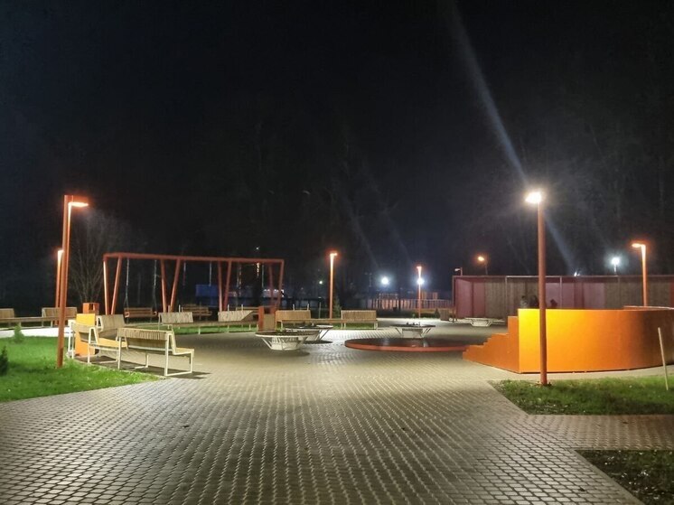 В Белогорке на месте временного рынка появилась красивая площадь