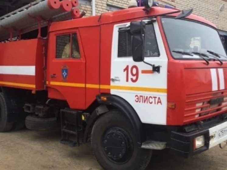 За неделю в Калмыкии произошло 6 пожаров