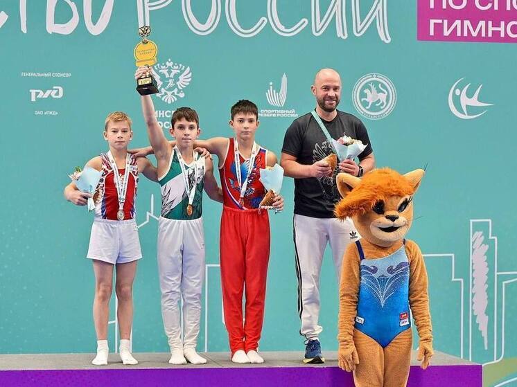Юный пензенский гимнаст завоевал полный комплект медалей на соревнованиях в Казани