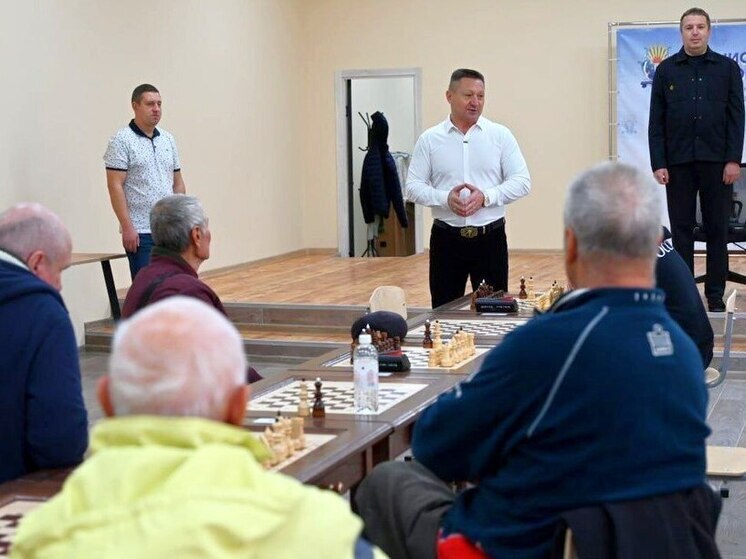 В Скадовском округе был разыгран первый ветеранский шахматный кубок