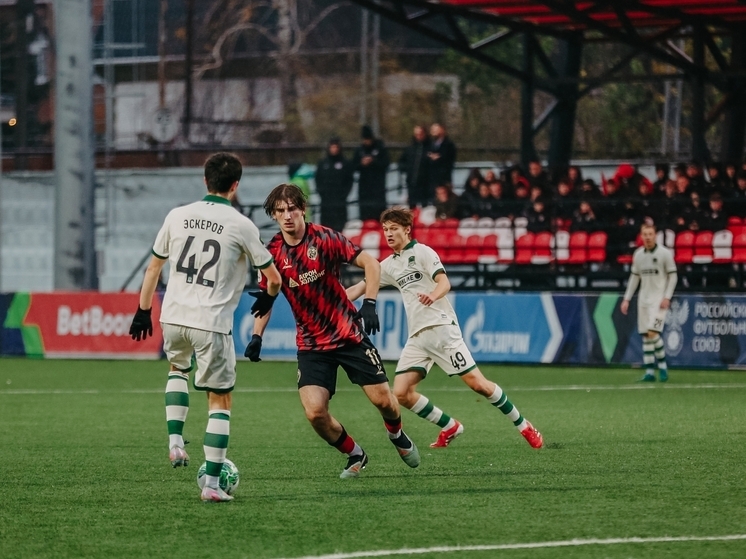 Молодежка «Акрона» дома проиграла «Краснодару» со счетом 0:2