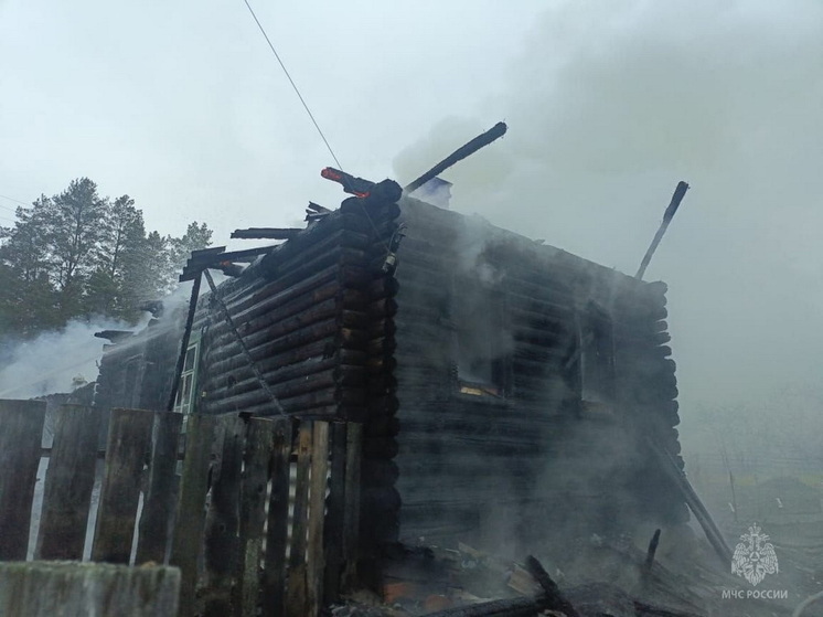 В поселке Шуйка Звениговского района сгорели дом и сарай